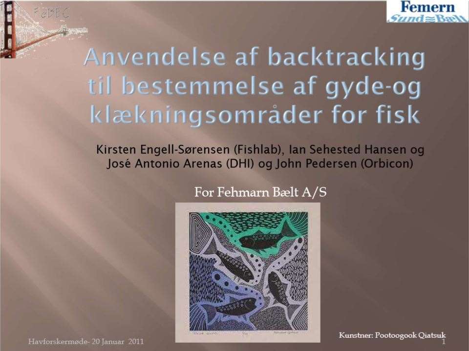 19.backtracking of fish eggs and larvae in fehmarn belt_dansk havforskermøde 2011