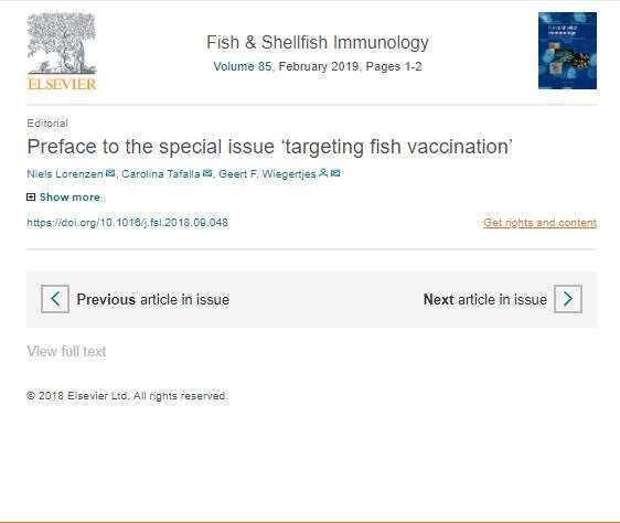 30.introduction to the special issue (targeting fish vaccination)
